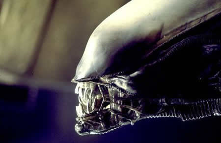 Cena do filme "Alien"